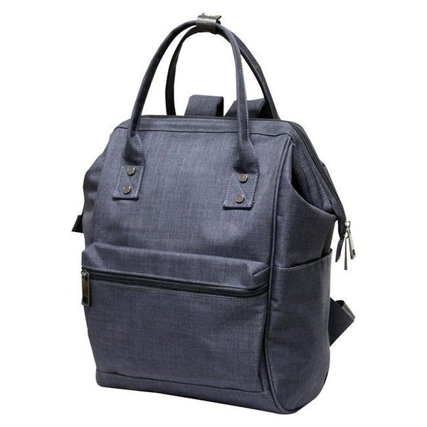 Preferred Nation Preferred Nation P3422.CHARCOAL Tote Backpack; Charcoal P3422.CHARCOAL